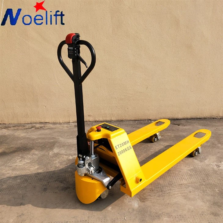 Lithium Battery Semi Electric Pallet Jack